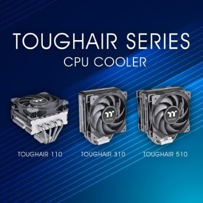 Már elérhetők a Thermaltake TOUGHAIR CPU léghűtései