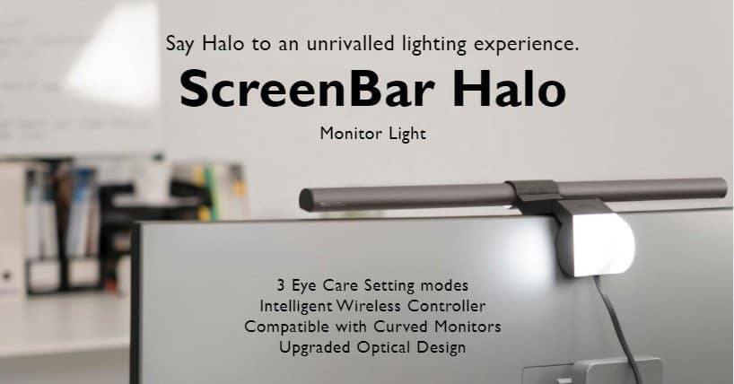 A BenQ bemutatta a legújabb monitorra szerelhető, elülső és hátoldali világítással rendelkező lámpáját